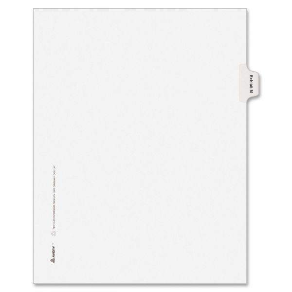 AVE82119 Avery Legal Exhibit Index Dividers