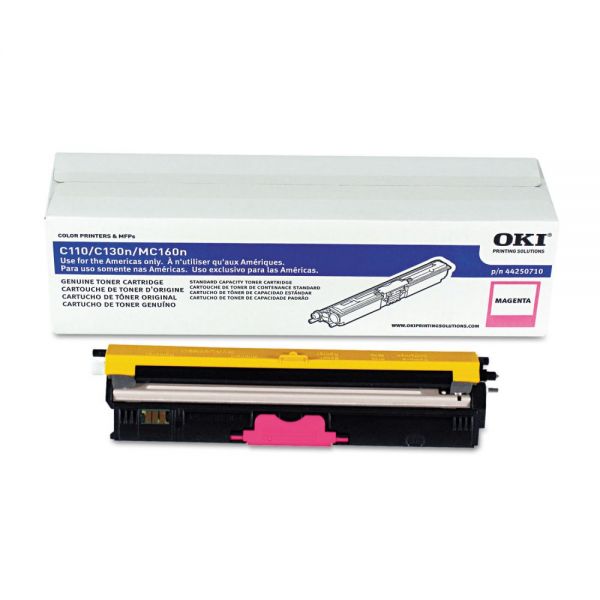OKI44250710 Oki 44250710 Toner, 1500 Page-Yield, Magenta