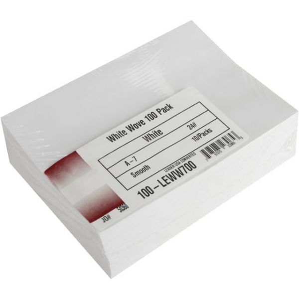 NOTM355152 Leader A7 Envelopes (5.25"X7.25") 100/Pkg