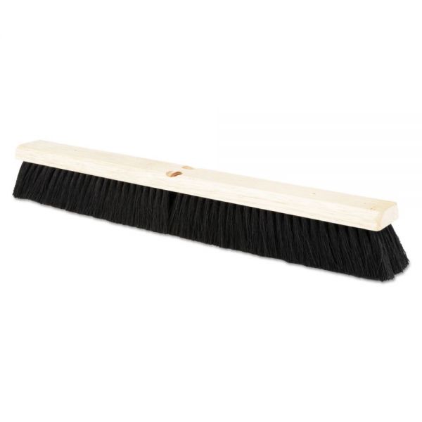 BWK20224 Boardwalk Floor Brush Head, 2 1/2" Black Tampico Fiber, 24"