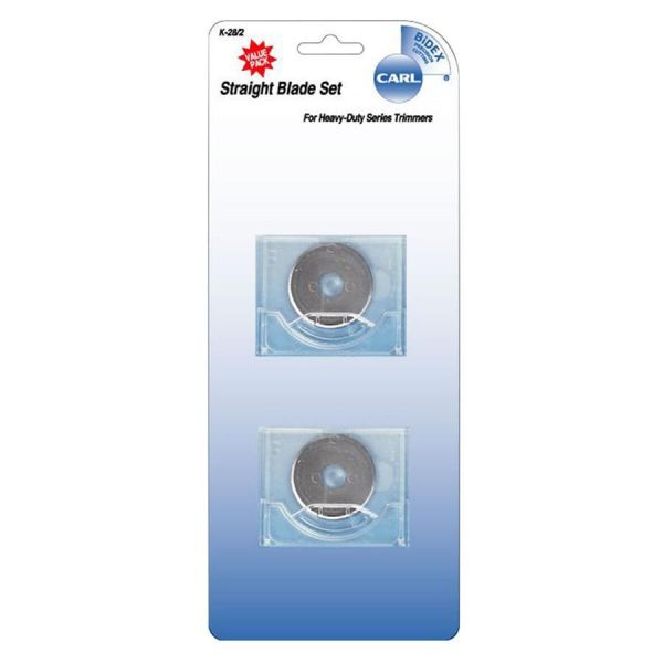 CUI14028 CARL Rotary Trimmer Straight Blade Set
