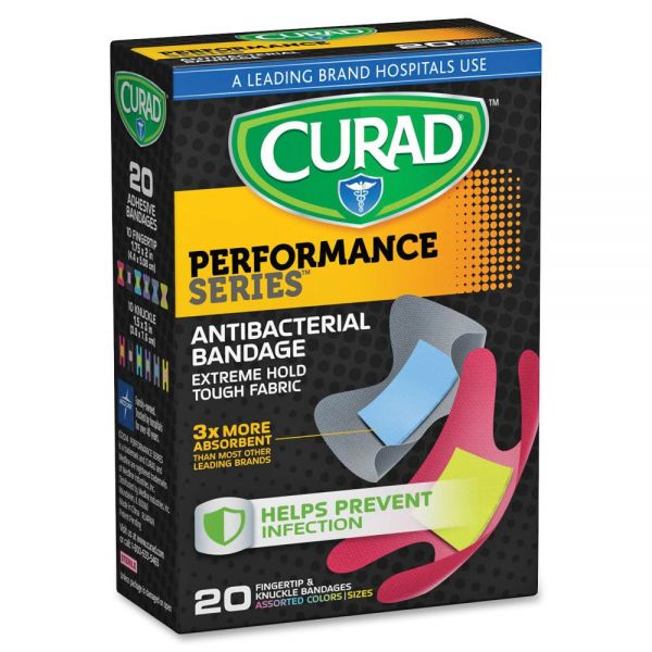 MIICUR5021 Curad Finger/Knuckle Antibactrl Bandages