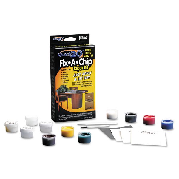 MAS18084 Master Caster ReStor-It Quick 20 Fix-A-Chip Repair Kit