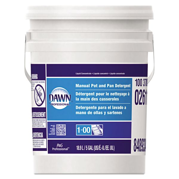PGC02611 Dawn Professional Manual Pot & Pan Dish Detergent, Original Scent, Five Gallon Pail