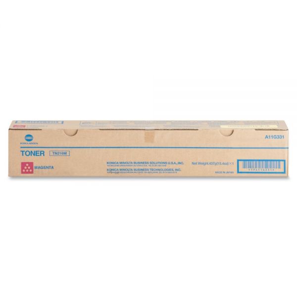 KNMTN216M Konica Minolta TN-216M Magenta Toner Cartridge