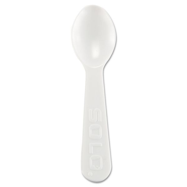 SCC00080 Dart Lightweight Plastic Taster Spoon, White, 3,000/Carton