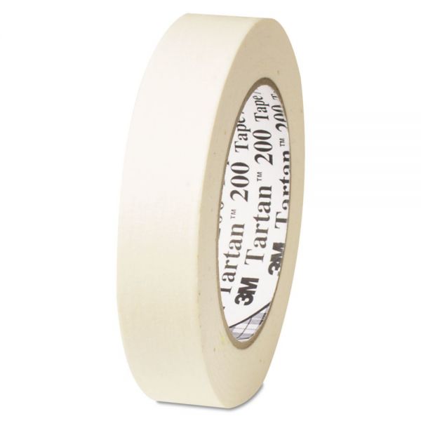 MMM4801153466 3M Tartan 200 Masking Tape, Natural, 48mm x 55m, 5.5mil