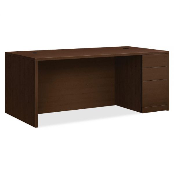 HON105895RMOMO HON 10500 Series Right Pedestal Desk | 2 Box / 1 File Drawer | 72"W