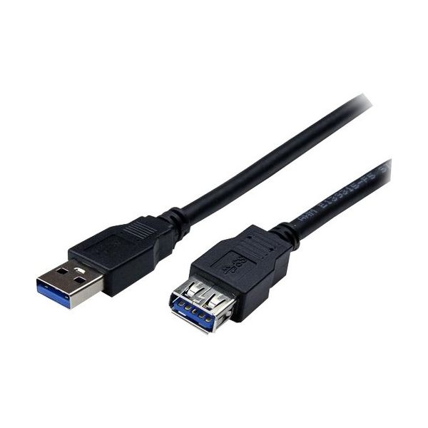 SYNX4109867 StarTech.com 2m Black SuperSpeed USB 3.0 Extension Cable A to A - M/F