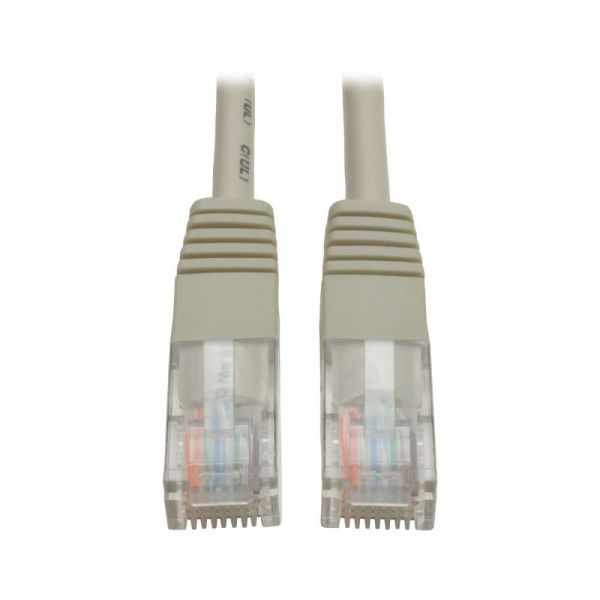 SYNX244272 Tripp Lite 50ft Cat5e / Cat5 350MHz Molded Patch Cable RJ45 M/M Gray 50'