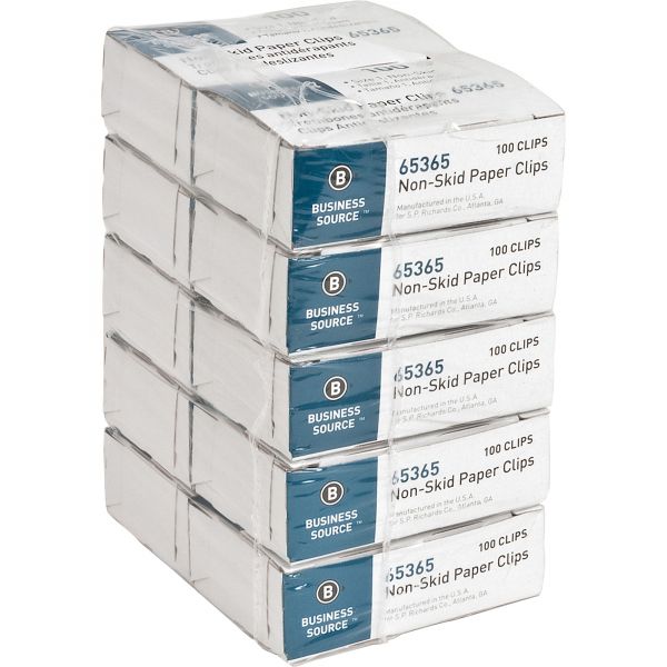 BSN65365 Business Source #1 Nonskid Paper Clips