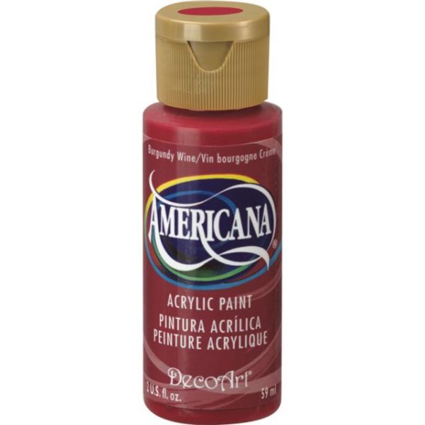 NOTM132256 Deco Art Burgundy Wine Americana Acrylic Paint