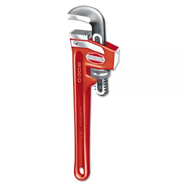 RID31395 RIDGID RIDGID Heavy-Duty Raprench Pipe Wrench, 10" Long, 1 1/2" Pipe Capacity