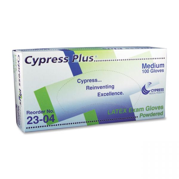CYSMCPP049304 Cypress Plus Latex Exam Gloves