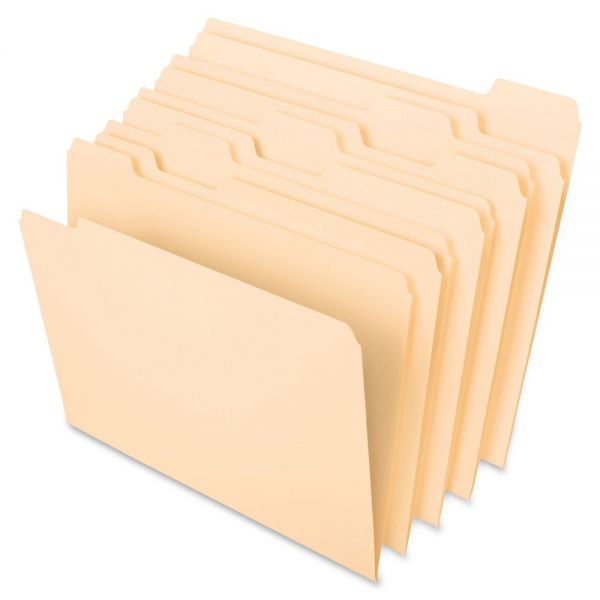 PFX75215 Pendaflex 1/5-cut Top Tab File Folders