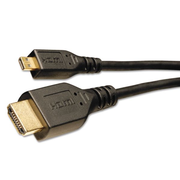 TRPP570003MICRO Tripp Lite HDMI to Micro HDMI Cable with Ethernet, Digital Video with Audio Adapter, 3 ft