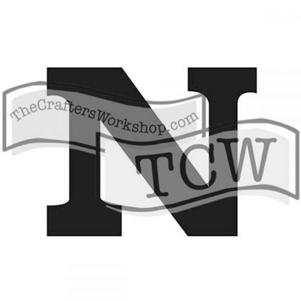 NOTM419139 Crafter's Workshop Greek Letters 4"X3"