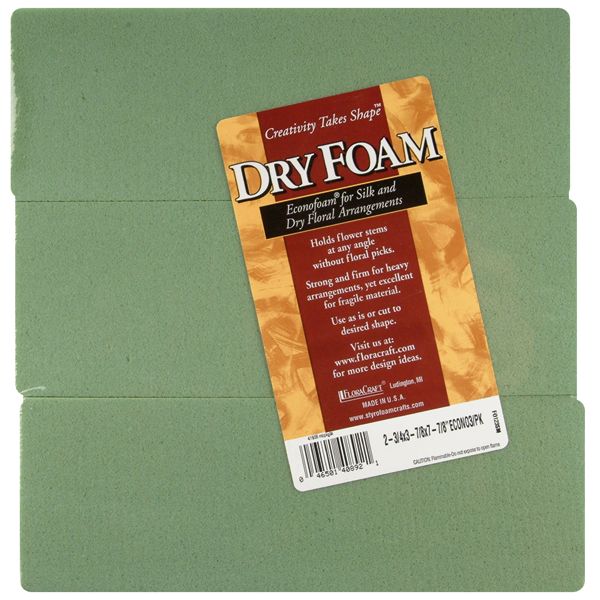 High-density PE Foam Block for Crafts – Floral Supplies Store