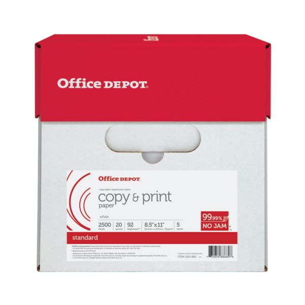 thumbnail image 2 of 3-Pack 8.5x11 Letter Size Copy Paper - 20lb 92 Brightness Acid-Free White Printer Paper 2 of 4