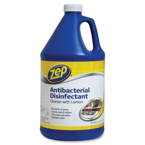 ZPE1041688CT Zep Commercial Lemon Antibacterial Disinfectant Cleaner
