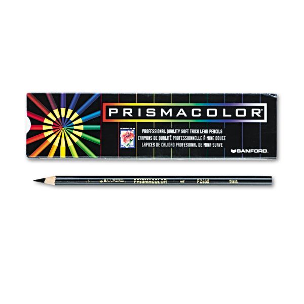 SAN3363 Prismacolor Premier Colored Pencil, Black Lead/Barrel, Dozen