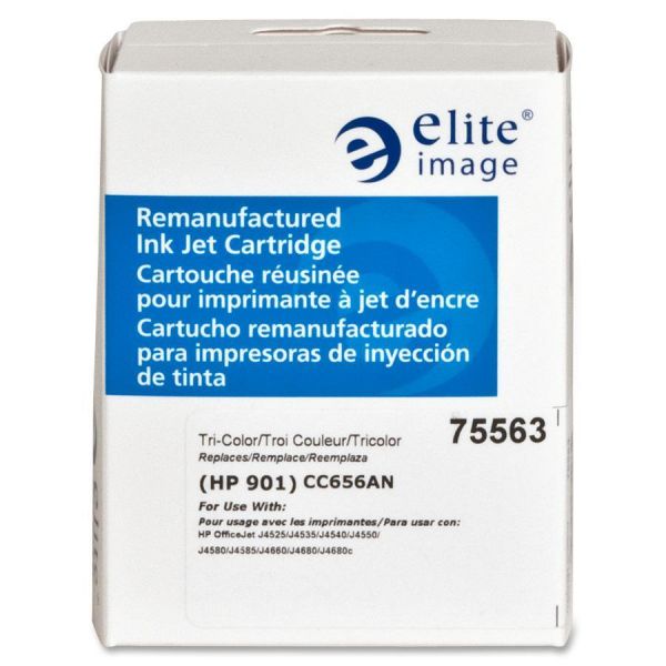 ELI75563 Elite Image Remanufactured HP CC656AN Ink Cartridge