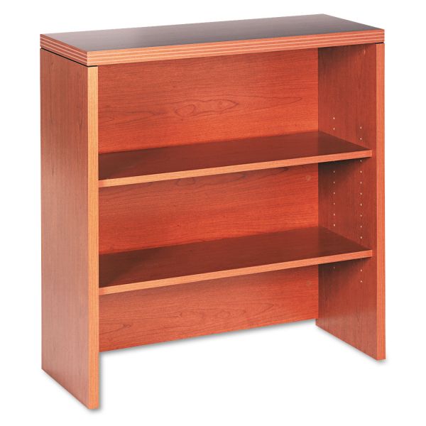 HON115292AXHH HON Valido 11500 Series Bookcase Hutch, 36w x 14-5/8d x 37-1/2h, Bourbon Cherry