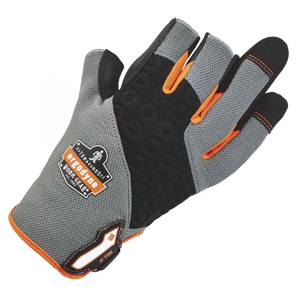 EGO17112 ergodyne ProFlex 720 Heavy-Duty Framing Gloves, Gray, Small, 1 Pair