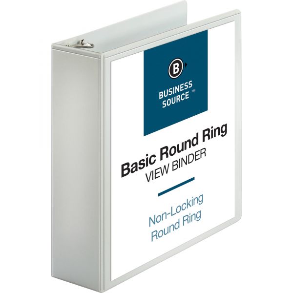 BSN09959 Business Source 3" 3-Ring View Binder
