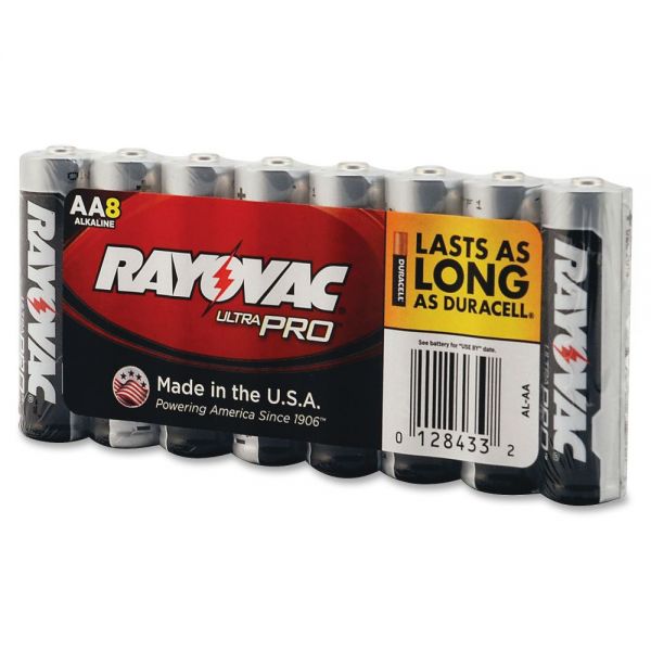 RAYALAACT Rayovac Ultra Pro Alkaline AA Batteries