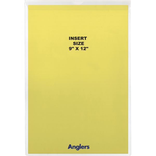 ANG1468FL10 Anglers Sturdi-Kleer Vinyl Envelopes with Flaps
