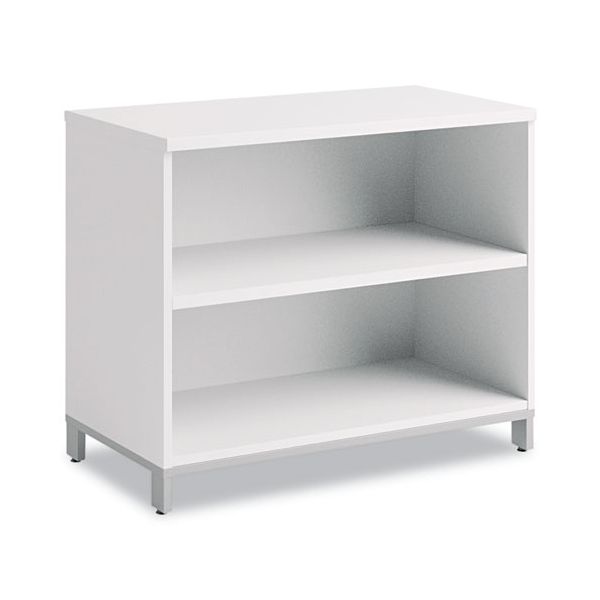 BSH34F30WH Bush Furniture 2-Shelf Bookcase