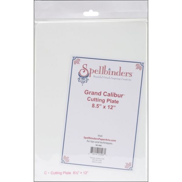 NOTM214003 Spellbinders Grand Calibur Cutting Plate 8.5"X12"
