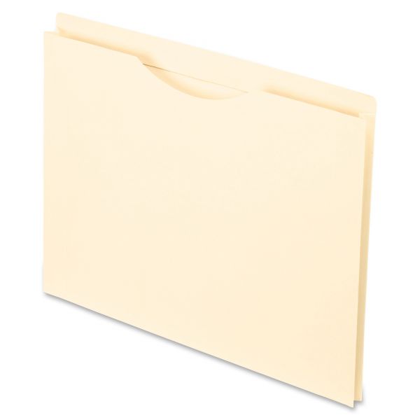 PFX22100 Pendaflex Reinforced Top Tab File Jacket, 1 Inch Expansion, Letter, Manila, 50/Box