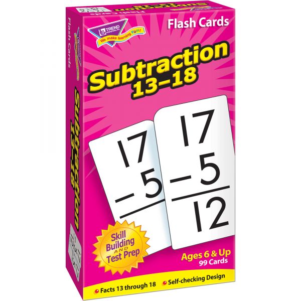 TEP53104 Trend Subtraction 13-18 Flash Cards