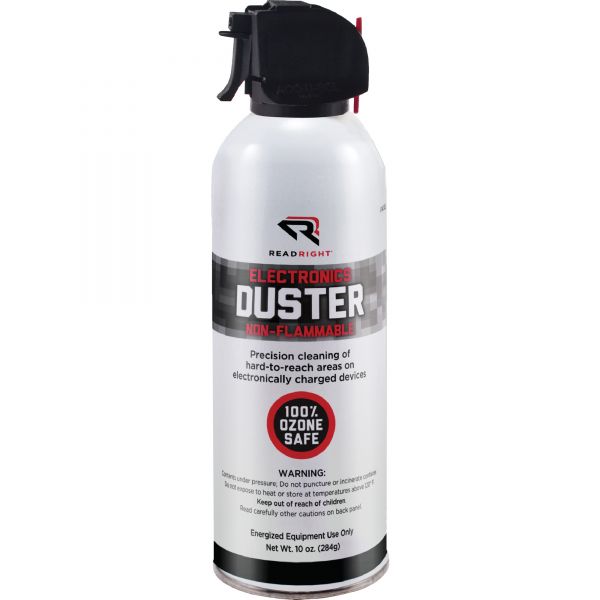 REARR3507 Read Right OfficeDuster Air Duster, 10 oz Can