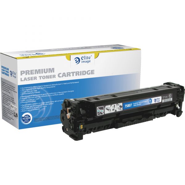 ELI75807 Elite Image Remanufactured HP 305X (CE410X) High Yield Toner Cartridge