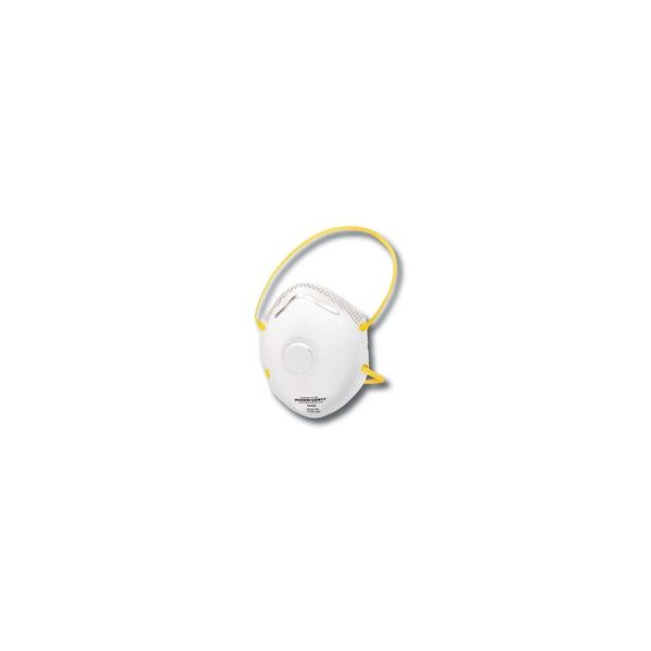 KCC64420 Jackson Safety* R20 Particulate Respirator Single Valve, P95, White/Yellow, 10/Pack, 8 Packs/CT