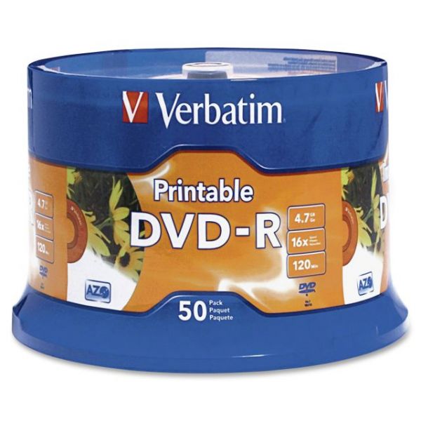 SYNX3056552 Verbatim Recordable DVD Media