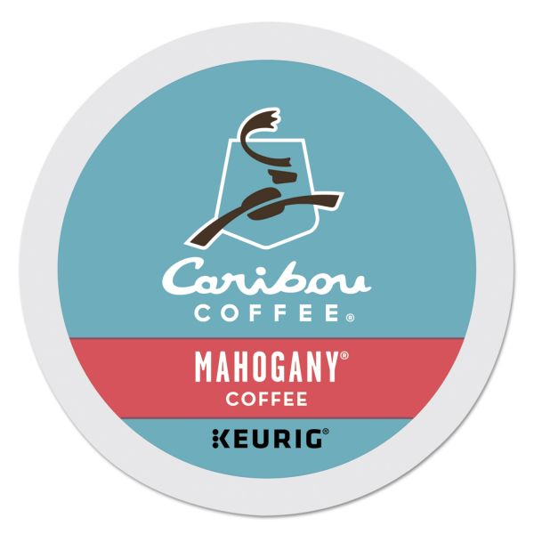 GMT6990CT Caribou Coffee Mahogany Coffee K-Cups, 96/Carton