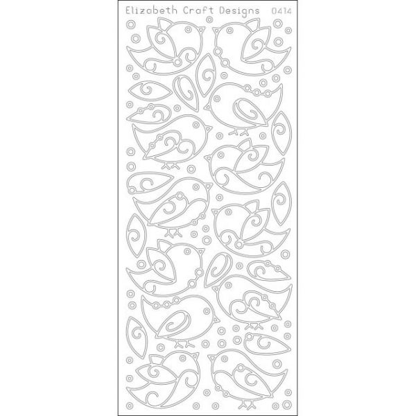NOTM124373 Birds Peel-Off Stickers
