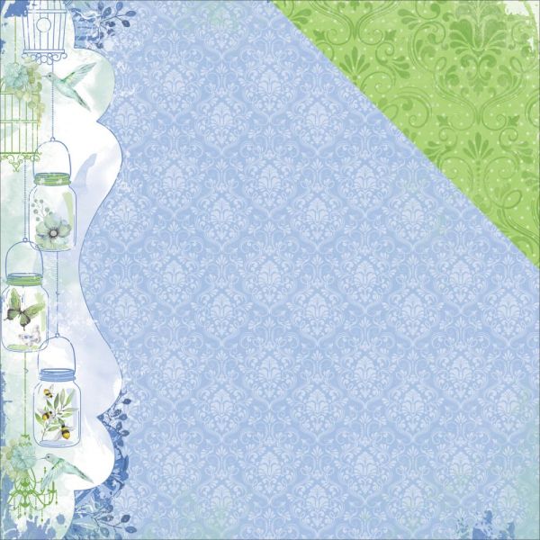 NOTM355661 Butterfly Kisses Double-Sided Cardstock 12"X12"