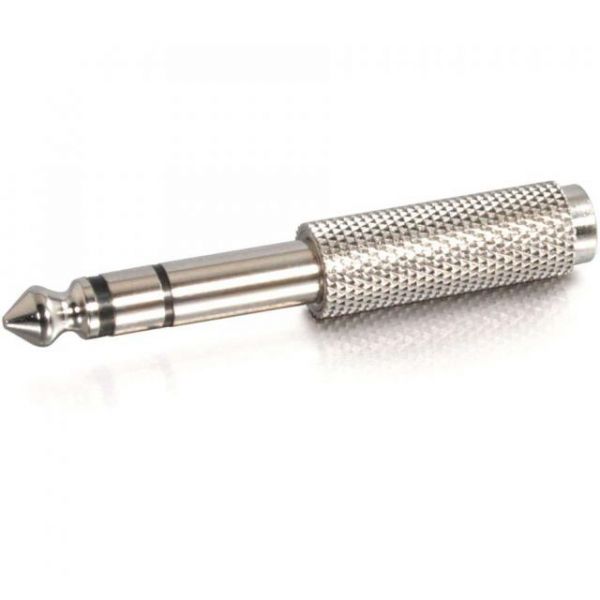 SYNX2396784 C2G 6.3mm (1/4in) Stereo Male to 3.5mm Stereo Female Adapter