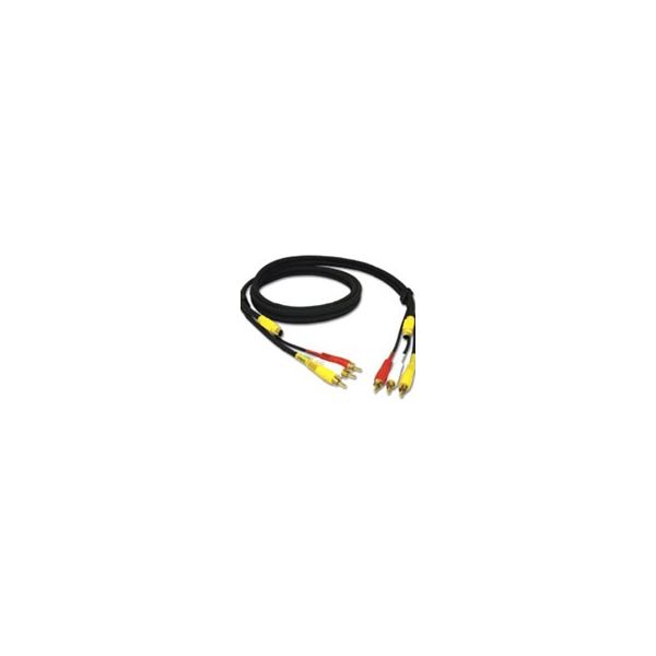SYNX1766048 C2G 25ft Value Series 4-in-1 RCA + S-Video Cable