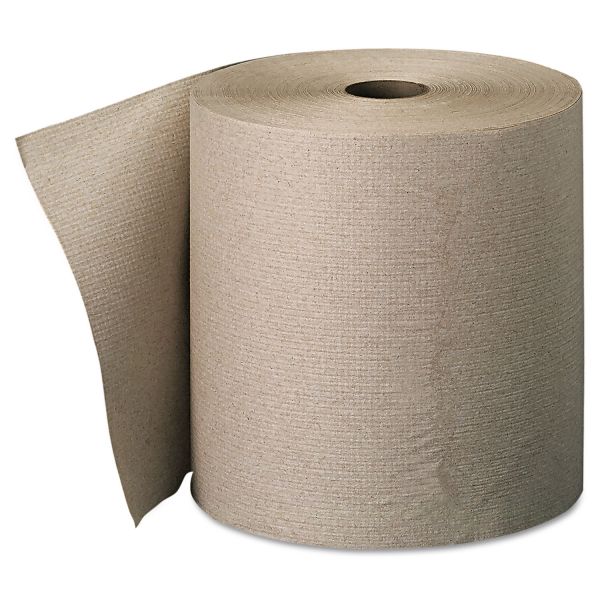 GPC26301 Georgia Pacific Professional Pacific Blue Basic Nonperforated Paper Towels, 7 7/8 x 800 ft, 1-Ply, Brown, 6 Rolls/Carton
