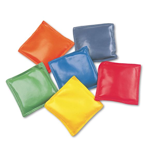 CSIMBB4SET Champion Sports Bean Bag Set, Vinyl, 4", Assorted Colors, Dozen