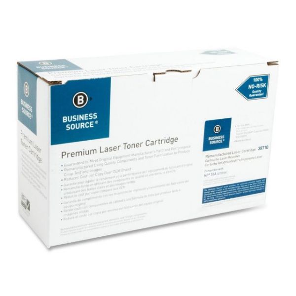 BSN38710 Business Source Remanufactured HP 45A (Q7551A) Toner Cartridge