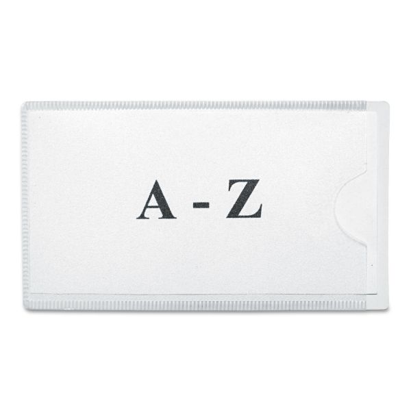PCIMAGLHWH Panter Company Slap-Stick Magnetic Label Holders, Side Load, 4-1/4 x 2-1/2, White, 10/Pack