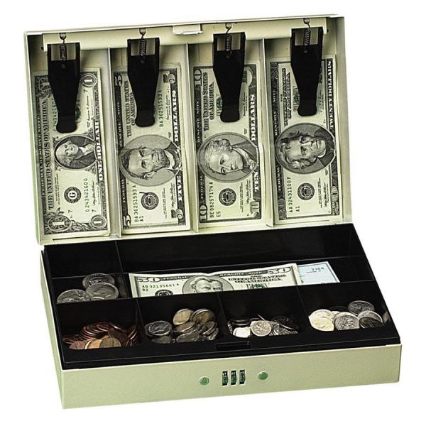 PMC04961 PM Company Steel Cash Box