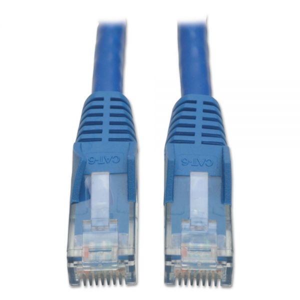 TRPN201010BL Tripp Lite CAT6 Snagless Molded Patch Cable, 10 ft, Blue